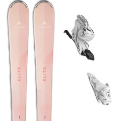 comparer et trouver le meilleur prix du ski Dynastar Elite 2 peach + xpress w 10 gw b83 white sparkle beige / rose sur Sportadvice