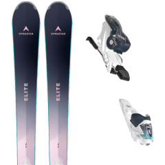 comparer et trouver le meilleur prix du ski Dynastar Elite 5 pink/turquoise + xpress w 11 gw dark blue bleu / rose sur Sportadvice