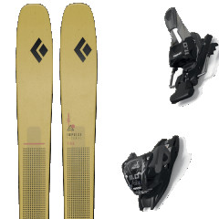 comparer et trouver le meilleur prix du ski Black Diamond Impulse 104 ti + noir / jaune sur Sportadvice