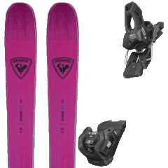 comparer et trouver le meilleur prix du ski Rossignol Sender free 100 pink/purple/black + rose / violet / noir sur Sportadvice