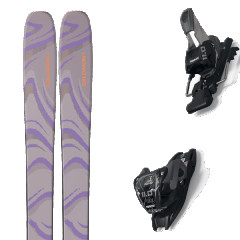 comparer et trouver le meilleur prix du ski Salomon Qst 106 nirvana/ultra violet/fusion coral + violet / rose sur Sportadvice
