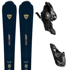 comparer et trouver le meilleur prix du ski Rossignol Nova 4 night+ xpress w 10 gw shiny black bleu sur Sportadvice