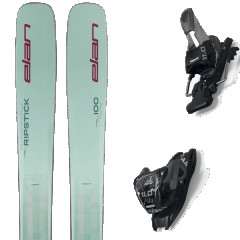comparer et trouver le meilleur prix du ski Elan Ripstick 100 w light teal + vert sur Sportadvice