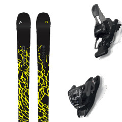 comparer et trouver le meilleur prix du ski Head Oblivion 79 + noir / jaune sur Sportadvice