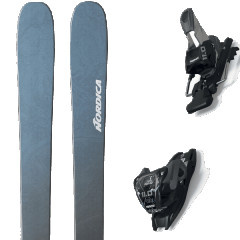 comparer et trouver le meilleur prix du ski Nordica Unlimited 104 blue/silver + bleu / noir sur Sportadvice