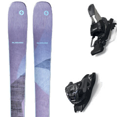 comparer et trouver le meilleur prix du ski Blizzard Pearl 88 violet + violet / noir sur Sportadvice