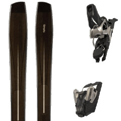 comparer et trouver le meilleur prix du ski Simply Recreation dark brown + noir sur Sportadvice