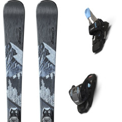 comparer et trouver le meilleur prix du ski Nordica Wild belle dc 84 black/blue+tp2lt11 fdt gris / bleu / noir sur Sportadvice