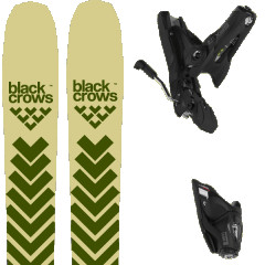 comparer et trouver le meilleur prix du ski Black Crows Anima dark + vert sur Sportadvice