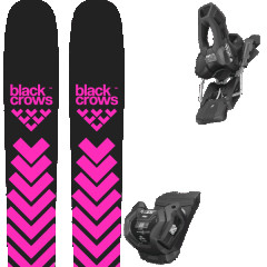 comparer et trouver le meilleur prix du ski Black Crows Corvus + noir / rose sur Sportadvice