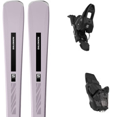 comparer et trouver le meilleur prix du ski Salomon S/max n 6 lavender/black + m10 gw black violet / noir sur Sportadvice