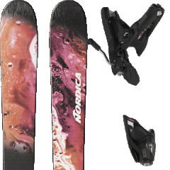 comparer et trouver le meilleur prix du ski Nordica Unleashed 114 oilslick/orange + noir / multicolore sur Sportadvice