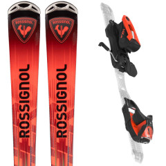 comparer et trouver le meilleur prix du ski Rossignol Hero elite mt ti c.a.m. + nx 12 konect gw black/hot red noir / rouge sur Sportadvice
