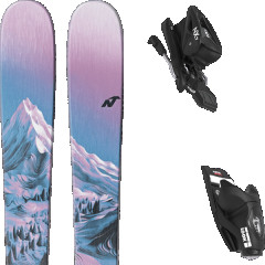 comparer et trouver le meilleur prix du ski Nordica Santa ana 80 s midnight blue/purple + bleu / rose / noir sur Sportadvice