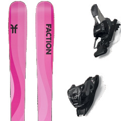 comparer et trouver le meilleur prix du ski Faction Dancer 1 + rose sur Sportadvice