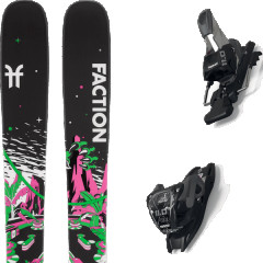 comparer et trouver le meilleur prix du ski Faction Prodigy 1 green/pink + vert / noir / rose sur Sportadvice