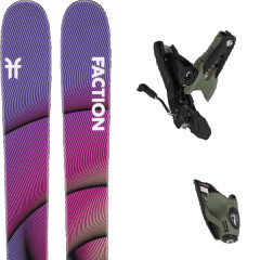 comparer et trouver le meilleur prix du ski Faction Studio 3 multicolor + violet / orange / rose sur Sportadvice