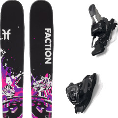 comparer et trouver le meilleur prix du ski Faction Prodigy 3 pink/purple + noir / violet sur Sportadvice