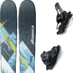 comparer et trouver le meilleur prix du ski Nordica Enforcer 104 lime/blue/black + blanc / bleu sur Sportadvice