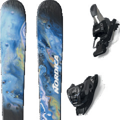 comparer et trouver le meilleur prix du ski Nordica Unleashed 98 ca oilslick/blue + noir / bleu / multicolore sur Sportadvice