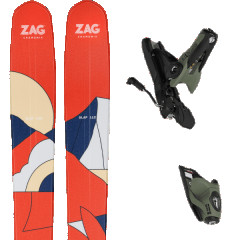 comparer et trouver le meilleur prix du ski Zag Slap 112 multi + sur Sportadvice