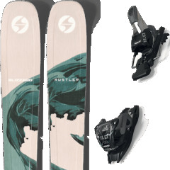 comparer et trouver le meilleur prix du ski Blizzard Rustler 9 sand/green + gris / vert sur Sportadvice