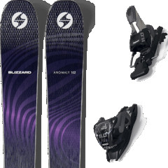 comparer et trouver le meilleur prix du ski Blizzard Anomaly 102 purple/white + violet / noir / gris sur Sportadvice