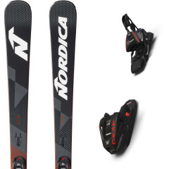 comparer et trouver le meilleur prix du ski Nordica Dobermann slr dc black/red+comp13 fdt noir / gris / rouge sur Sportadvice