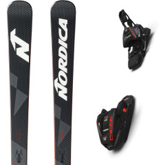 comparer et trouver le meilleur prix du ski Nordica Dobermann gsr dc fdt black/red+comp13 fdt noir / gris / rouge sur Sportadvice