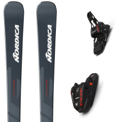 comparer et trouver le meilleur prix du ski Nordica Spitfire dc 74 pro blue/white+comp12 fdt gris / rouge / blanc sur Sportadvice