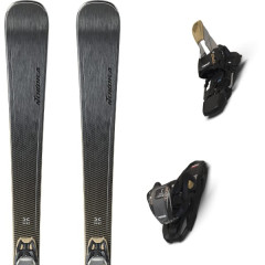 comparer et trouver le meilleur prix du ski Nordica Belle dc 72 black/gold+tp2lt11 fdt noir sur Sportadvice