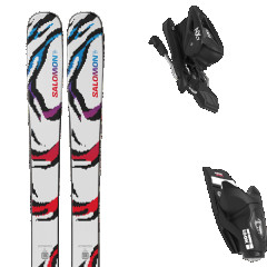 comparer et trouver le meilleur prix du ski Salomon Qst blank team white/red/process + blanc / noir / rouge sur Sportadvice