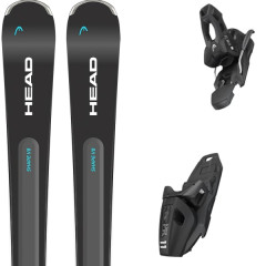 comparer et trouver le meilleur prix du ski Head Shape e-v8 black/blue + pr 11 gw noir sur Sportadvice