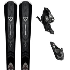 comparer et trouver le meilleur prix du ski Rossignol Nova 4 + xpress w 10 gw b83 shiny blk noir sur Sportadvice