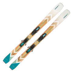 comparer et trouver le meilleur prix du ski Elan Wildcat 82 c justine huteau + elw 9.0 gw sur Sportadvice
