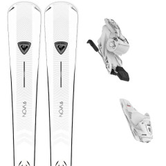 comparer et trouver le meilleur prix du ski Rossignol Nova 6 + xpress w 11 gw b83 white/sparkle blanc sur Sportadvice