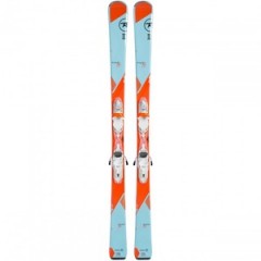 comparer et trouver le meilleur prix du ski Rossignol Temptation 80 + xpress w 11 white orange sur Sportadvice