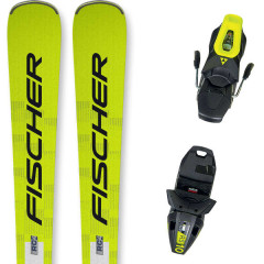 comparer et trouver le meilleur prix du ski Fischer Rc4 sti + rs 10 pr jaune sur Sportadvice