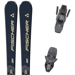 comparer et trouver le meilleur prix du ski Fischer Aspire slr pro dark + rs 9 slr bleu sur Sportadvice