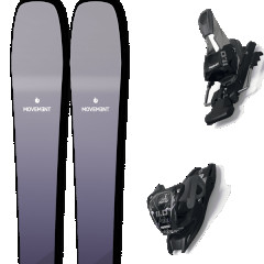 comparer et trouver le meilleur prix du ski Movement Revolution 78 w black/grey + gris / noir sur Sportadvice