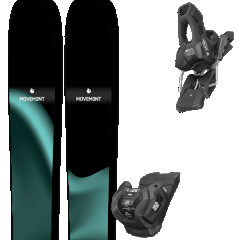 comparer et trouver le meilleur prix du ski Movement Fly 102 black/blue + noir / bleu sur Sportadvice