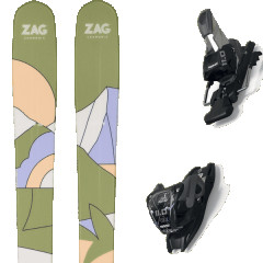 comparer et trouver le meilleur prix du ski Zag Slap 98 multi + multicolore sur Sportadvice