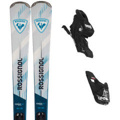 comparer et trouver le meilleur prix du ski Rossignol Forza 20 fg silver/blue + xpress 10 gw black gris / bleu / blanc sur Sportadvice