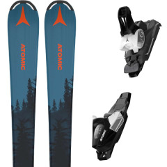 comparer et trouver le meilleur prix du ski Atomic Maverick 130-150 jtm + c5 gw ca black/white bleu / noir sur Sportadvice