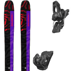 comparer et trouver le meilleur prix du ski Salomon S/lab qst x black/equip + noir / violet / rouge sur Sportadvice