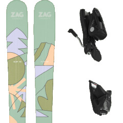 comparer et trouver le meilleur prix du ski Zag Slap 92 lady multi + multicolore sur Sportadvice