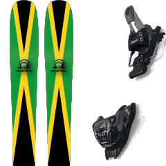 comparer et trouver le meilleur prix du ski Movement Fly 92 joystick jamaica + noir / vert / jaune sur Sportadvice