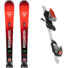 comparer et trouver le meilleur prix du ski Rossignol Hero st ti black/red + nx 12 gw b80 rouge / noir sur Sportadvice