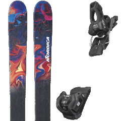 comparer et trouver le meilleur prix du ski Nordica Unleashed 114 black/orange + noir / rouge / multicolore sur Sportadvice