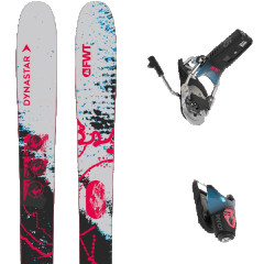 comparer et trouver le meilleur prix du ski Dynastar M-free 108 fwt ltd + noir / blanc / rose sur Sportadvice